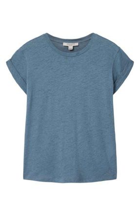AllSaints Anna Cotton T-Shirt in Captain Blue at Nordstrom, Size X-Small