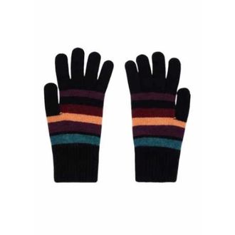 Paul Smith Accessoires, Dames, Veelkleurig, ONE Size, Swirl Pattern Gloves