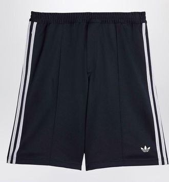 adidas Originals Navy Oversized Stretch Twill Bermuda Shorts