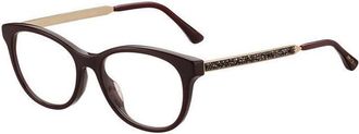 Jimmy Choo London JC202 0LHF 00 Opal Burgundy 52mm