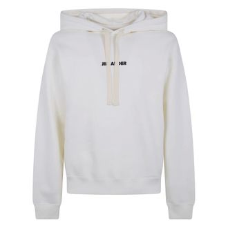 Jil Sander Hoodies & sweatvesten, Heren, Wit, M, Hoodies