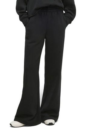 Favorite Daughter The Collegiate Flare Sweatpants in Black at Nordstrom, Size X-Large