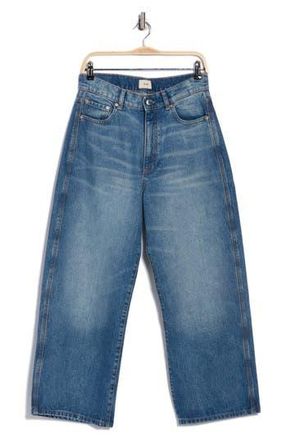 DL1961 Taylor High Waist Ankle Relaxed Barrel Jeans in Endless Sea at Nordstrom Rack, Size 33