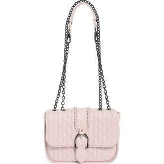 Longchamp Extra Small Quilted Leather Crossbody Bag in Pale Pink at Nordstrom Rack