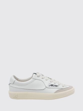 Autry Windscape Bicolor Low Top Leather Sneakers with Terrycloth Lining