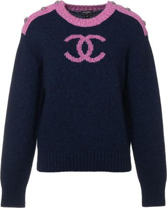 Chanel Maglione in cashmere 2022-2023 - Blu