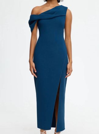 Acler Ashford Maxi Dress In Sea