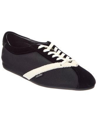 Celine Celine Nylon, Suede & Velvet Sneaker