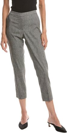 Theory Treeca Pull On Linen-Blend Pant