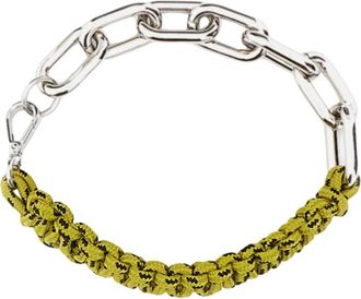 Plan C Ketting met gevlochten koord - Dames - Kettingen - Veelkleurig - ONE Size - Polyester - Accessoires