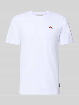 Ellesse T-Shirt mit Label-Stitching Modell CASSICA in Weiss, Gr&ouml;&szlig;e XXL