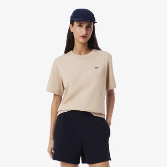 Lacoste T-shirt met ronde hals en korte mouwen