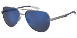 Under Armour UA INSTINCT 2/G Asian Fit 9T9/XT Mens Sunglasses Silver Size 59