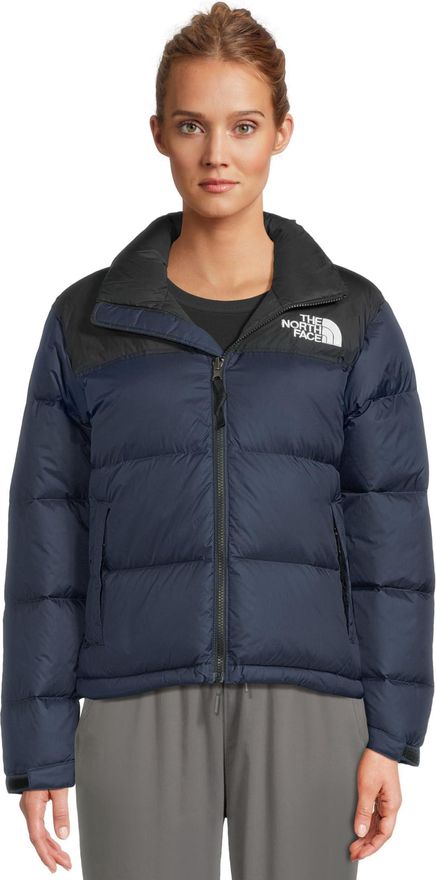 Womens, 1996 Retro Nuptse Jacket, Summit Navy/TNF Black-R, M