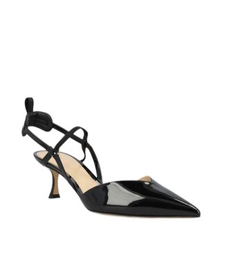 Fendi Black Leather Colibr Pumps