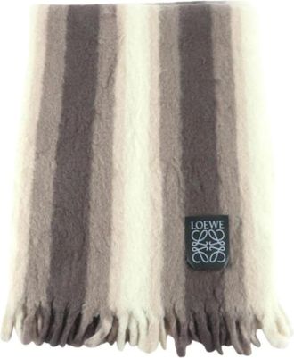 Loewe Pre-owned Scarves, female, Multicolor, Size: ONE SIZE Pre-owned Blanket