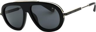 Philipp Plein Mens Spp151m 57Mm Sunglasses