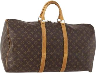 Louis Vuitton Pre-owned Weekend Bags, female, Brown, Size: ONE SIZE Pre-owned Boston Bag