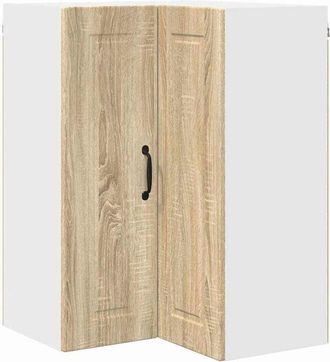 vidaXL Armario de cocina mural con puerta Roble Sonoma 57 x 57 x 80 cm vidaXL