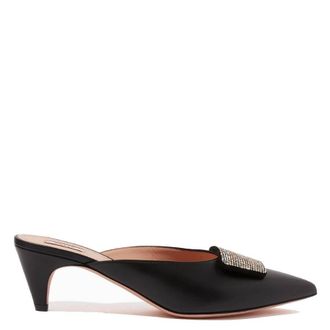 Bally Silvey 55 Pointed-Toe Leather Pumps