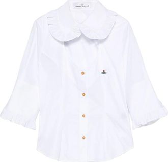 Vivienne Westwood SS Toulouse Frill Cut-out Shirt