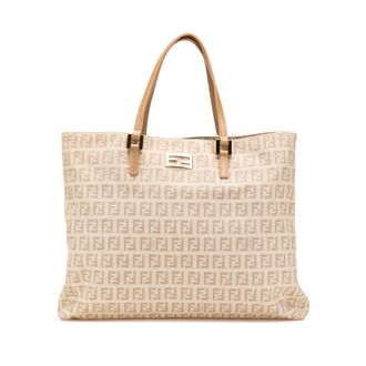 Fendi Pre-owned Fendi Zucchino Canvas Tote Ladies IFEF04FLS9NVR482