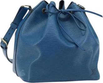 Louis Vuitton Pre-owned Bucket Bags, female, Blue, Size: ONE SIZE Pre-owned Bucket Bag