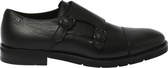 Baldinini Double Monk Strap - Shoes - Hombre - Negro - 44 EU