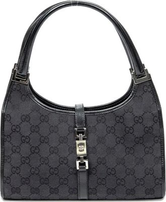 Gucci Borsa a spalla con motivo GG 2000 - Nero