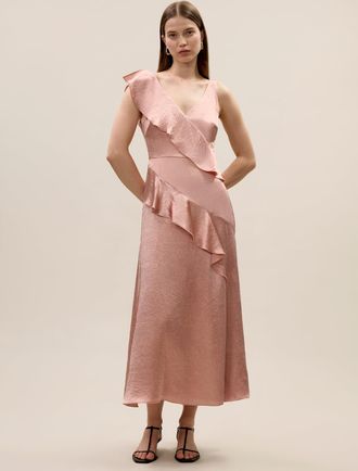 Rebecca Taylor Hollis Satin Dress