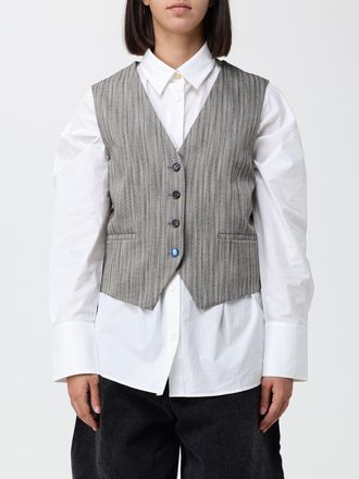 Paul Smith Single-Breasted Tailored Waistcoat with Stripes and Polka Dots