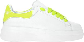 Philipp Plein Nappa Leather Sneakers Low Top - unisex - Sneakers - Wit - 35 EU - Leer - Schoenen