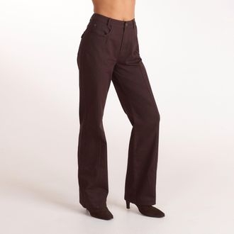 Lounge Denim jeans met rechte pijpen - Chocolade - 34 / Regular