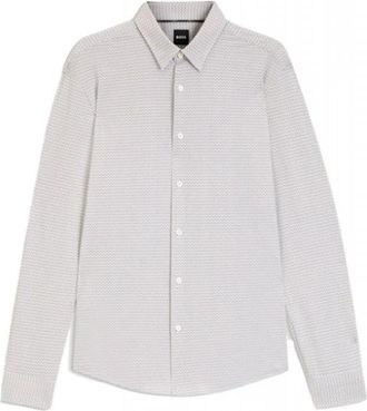 HUGO BOSS Shirt - Heren - Casual Overhemden - Veelkleurig - XL - Overhemden