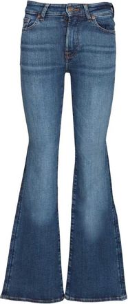 7 For All Mankind Leggy Bootcut - Dames - Flared Jeans - Blauw - W30 - Denim - Jeans