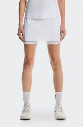 On Court Split Skirt in White at Nordstrom, Size X-Small