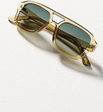 AIRE Aquarius Translucent Aviator Sunglasses