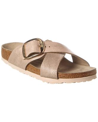 Birkenstock Siena Big Buckle Narrow Fit Suede Sandal