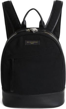 Want Les Essentiels Mini Piper Organic Cotton Backpack in Black/Jet Black at Nordstrom Rack