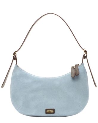 Frances Valentine Starr Suede & Leather Hobo Bag
