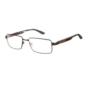 Carrera Mens Ca8819 Sih Eyeglasses In Dark Brown Metal