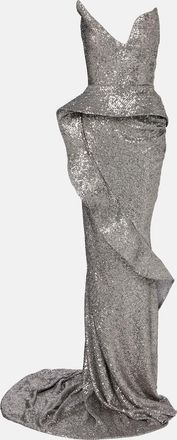 Maticevski Glorious sequined gown