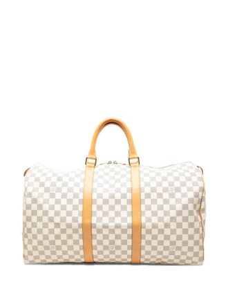 Louis Vuitton 2006 Damier Azur Keepall 50 travel bag - Bianco
