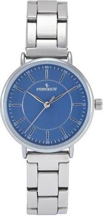 Peugeot Sleek Minimalist Round Bracelet Watch- 30MM in Blue at Nordstrom