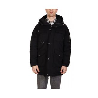 Karl Lagerfeld Hombre, Abrigos, Negro, Talla: XL