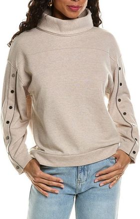 Brunello Cucinelli Womens Beige Cashmere Sweatshirt Clothing