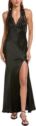Bardot Roselyn Halter Neck Maxi Dress