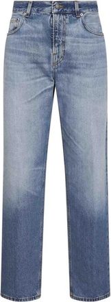 Haikure Blauwe Jeans Boyfriend Fit Straight Leg - Dames - Regular Fit Jeans - Blauw - W27 - Katoen - Jeans