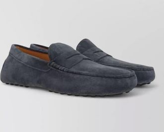 Tod's suede loafers