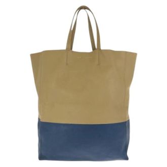 Celine Pre-owned Tote Bags, female, Multicolor, Size: ONE SIZE Pre-owned Horizontal Cabas Leather Tote Bag